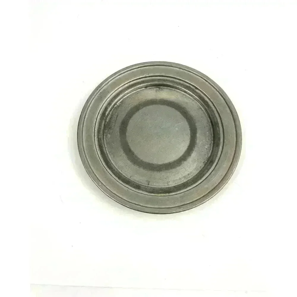 VTG‎ Preisner Pewter Butter Dish Plate ONLY Replacement #2187 Home Decor Silver